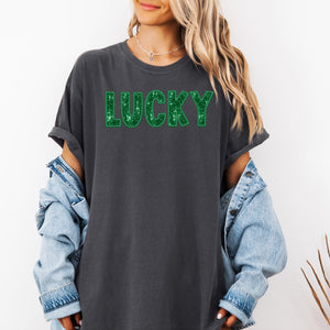 Lucky Faux (Fake) Sequin